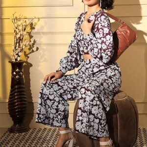 Designer Printed Western Co-Ords Set